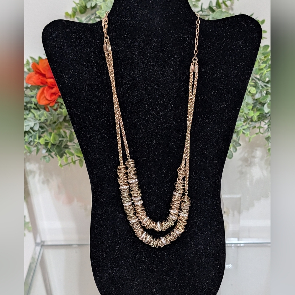 Gold and Silver Necklace